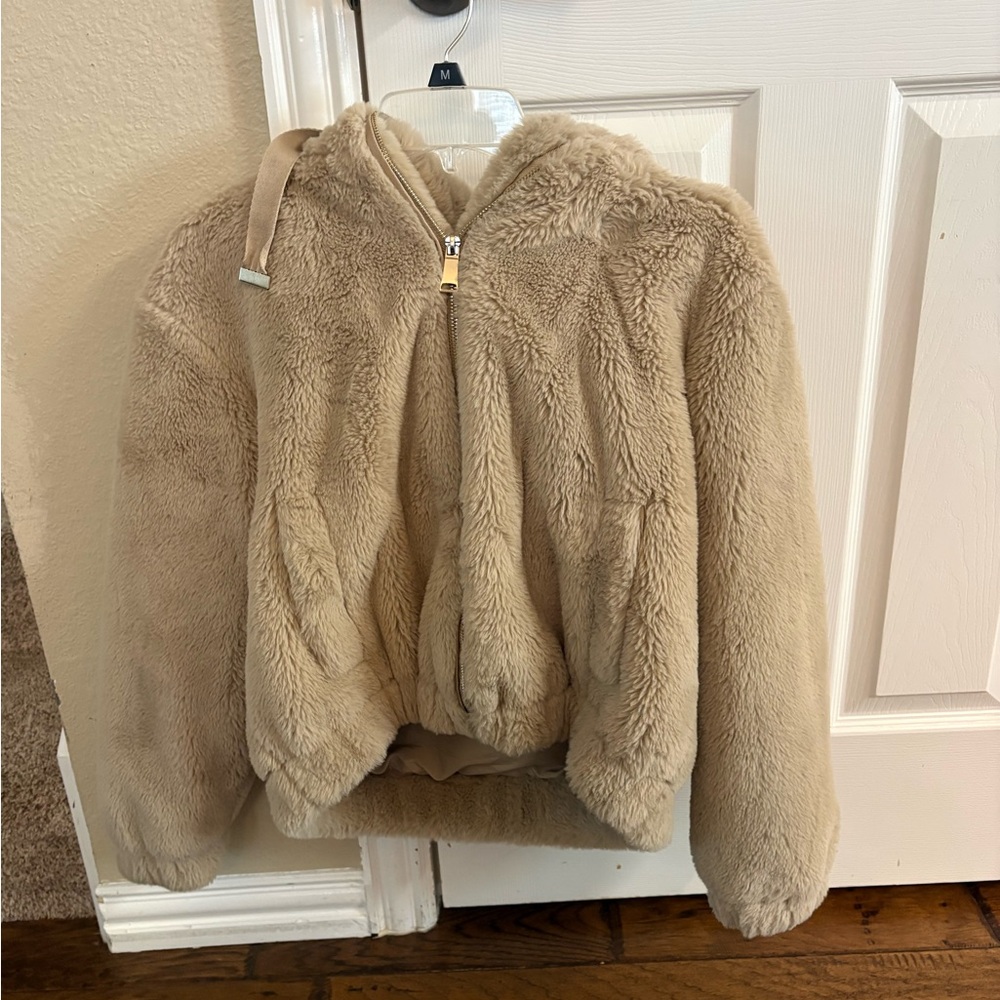 Philosophy Plush Hooded coat Jacket